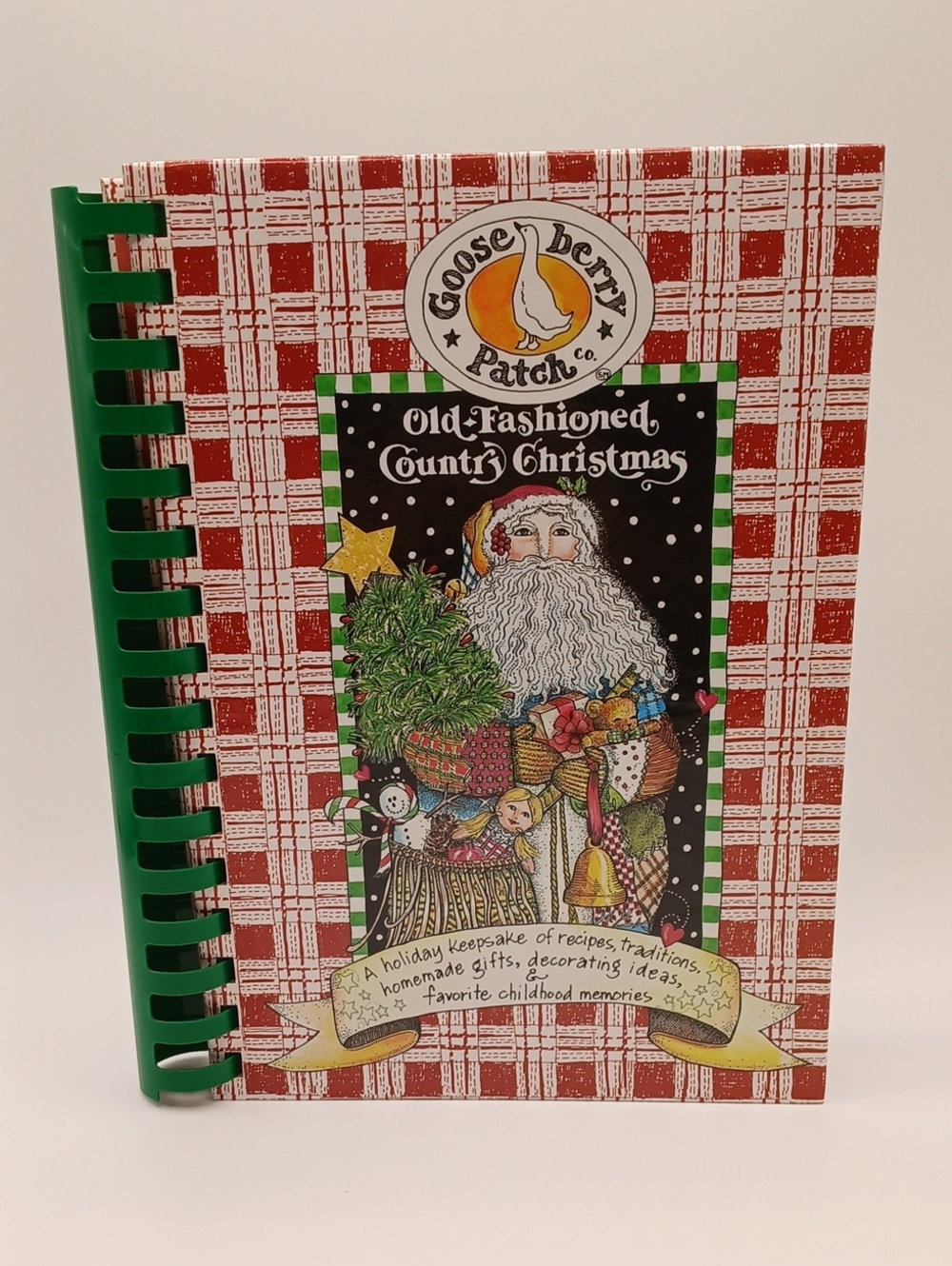 1995 Gooseberry Patch Old - Fashioned Country Christmas Cookbook READ